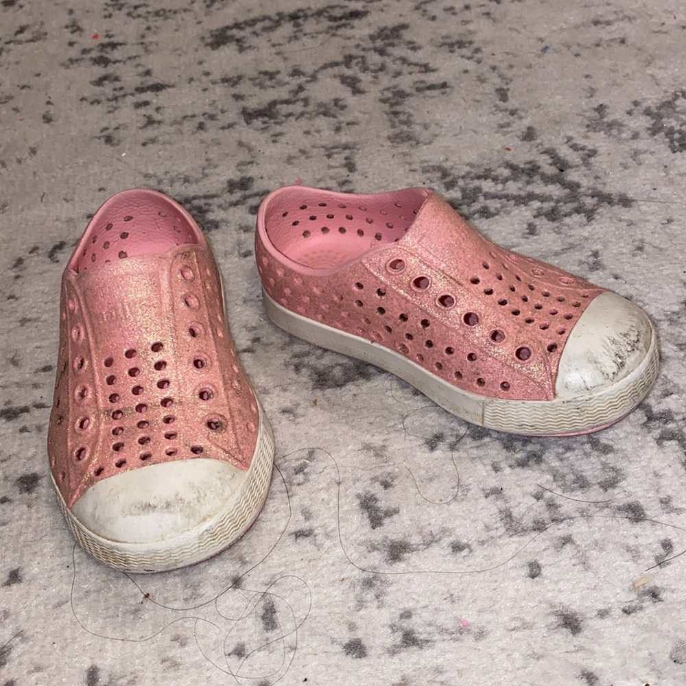 Sparkly Pink Toddler Jefferson Natives - Picture 2 of 4